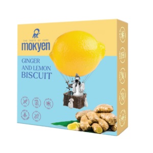 Mokyen - Gyömbéres-citromos keksz 50g